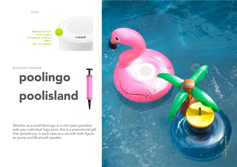 Waterproof Speaker Creative Summer Gift Outdoor Pool Floatable Novelty Wireless Bluetooth Speaker - ANKUX.COM