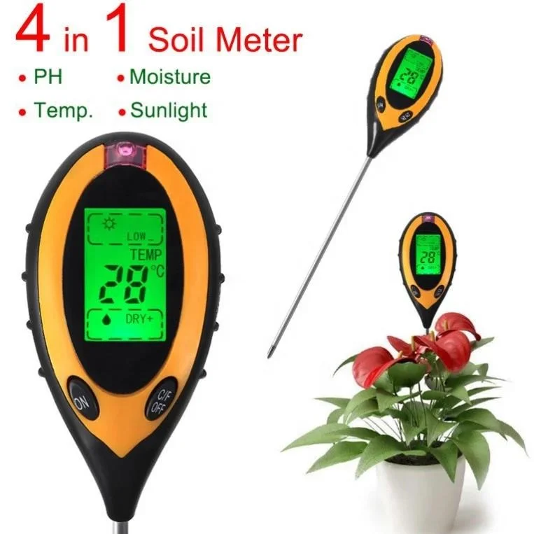 

Factory Supplier Portable Soil Moisture Meter Soil PH Meter Soil Humidity Tester for Farm Garden Plant Tool