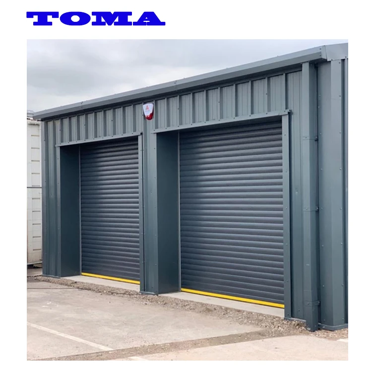 

AS2047 TOMA Shutter Door Roll Forming Machine Automatic garage roller remote control Aluminum rolling shutter door industrial