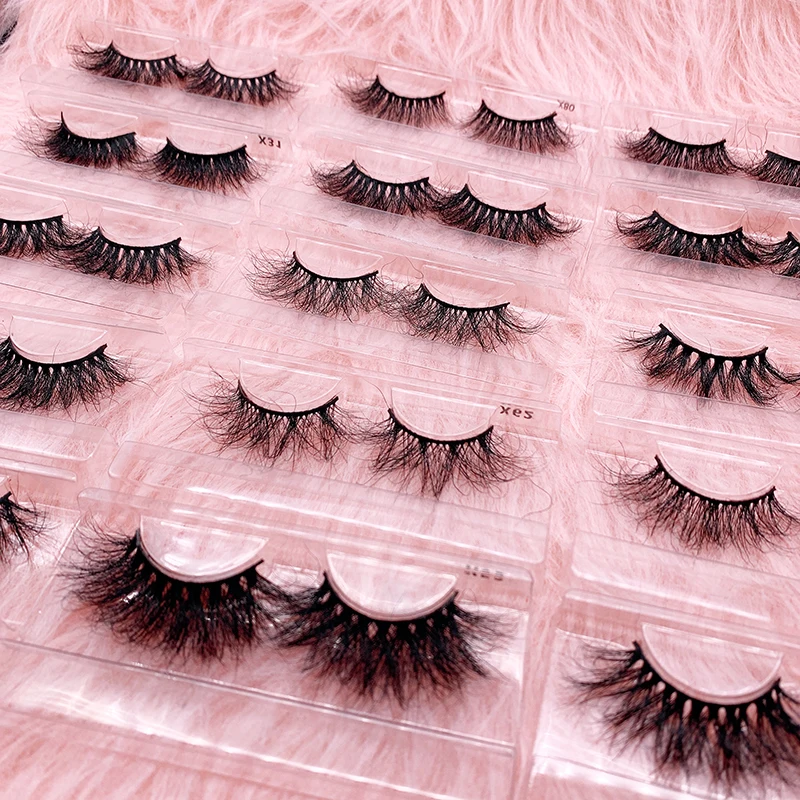 

25mm Mink Eyelash Fluffy Mink Lashes Vendors Wholesale 3d Mink Eyelashes