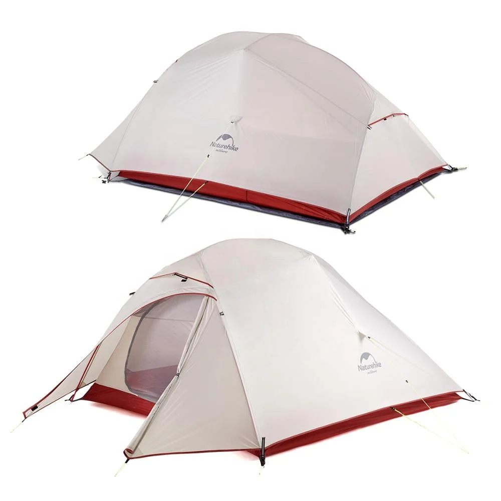 

Naturehike Cloud Up 3 Upgraded Ultralight 3 man Family tent 20D Nylon Waterproof Aluminum Pole Outdoor Camping Tent