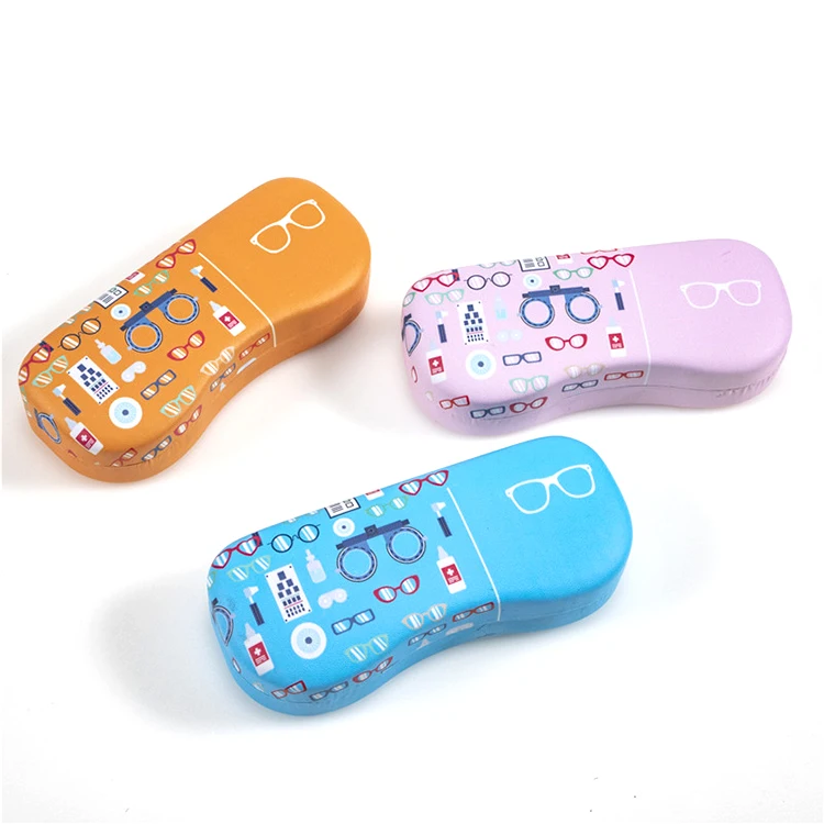 

fashionable hard glasses case kids glasses case optical case for students, Black,white,bluemultiple colors