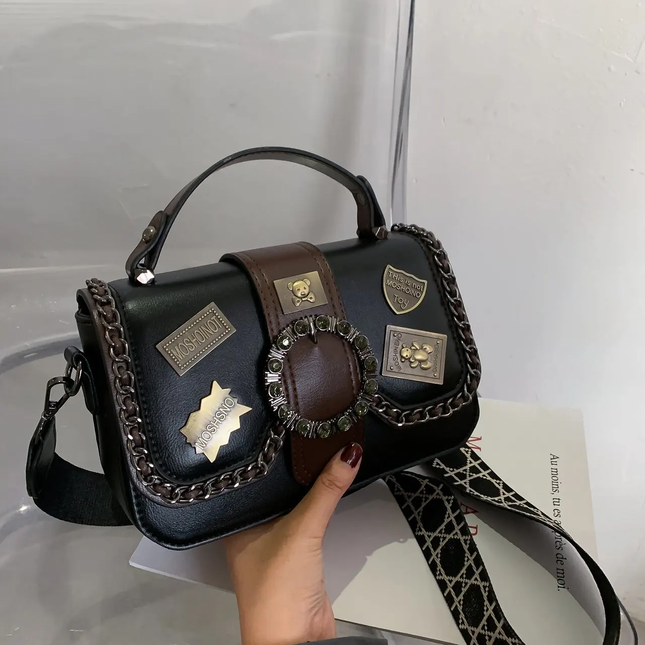 

Large Capacity Custom Purse And Winter Bag Lady Woman Handbag For Woman Soft Leather, Various colors