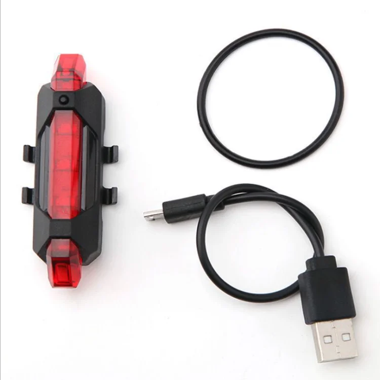 

Hot sale rechargeable super bright easy to carry safety bicycle tail light with 4 flash modes