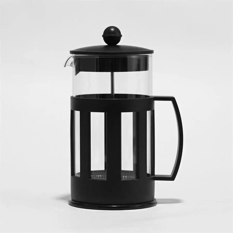 

New Design Black New PP High Quality Stainless Steel Strainer French Press Coffee Maker