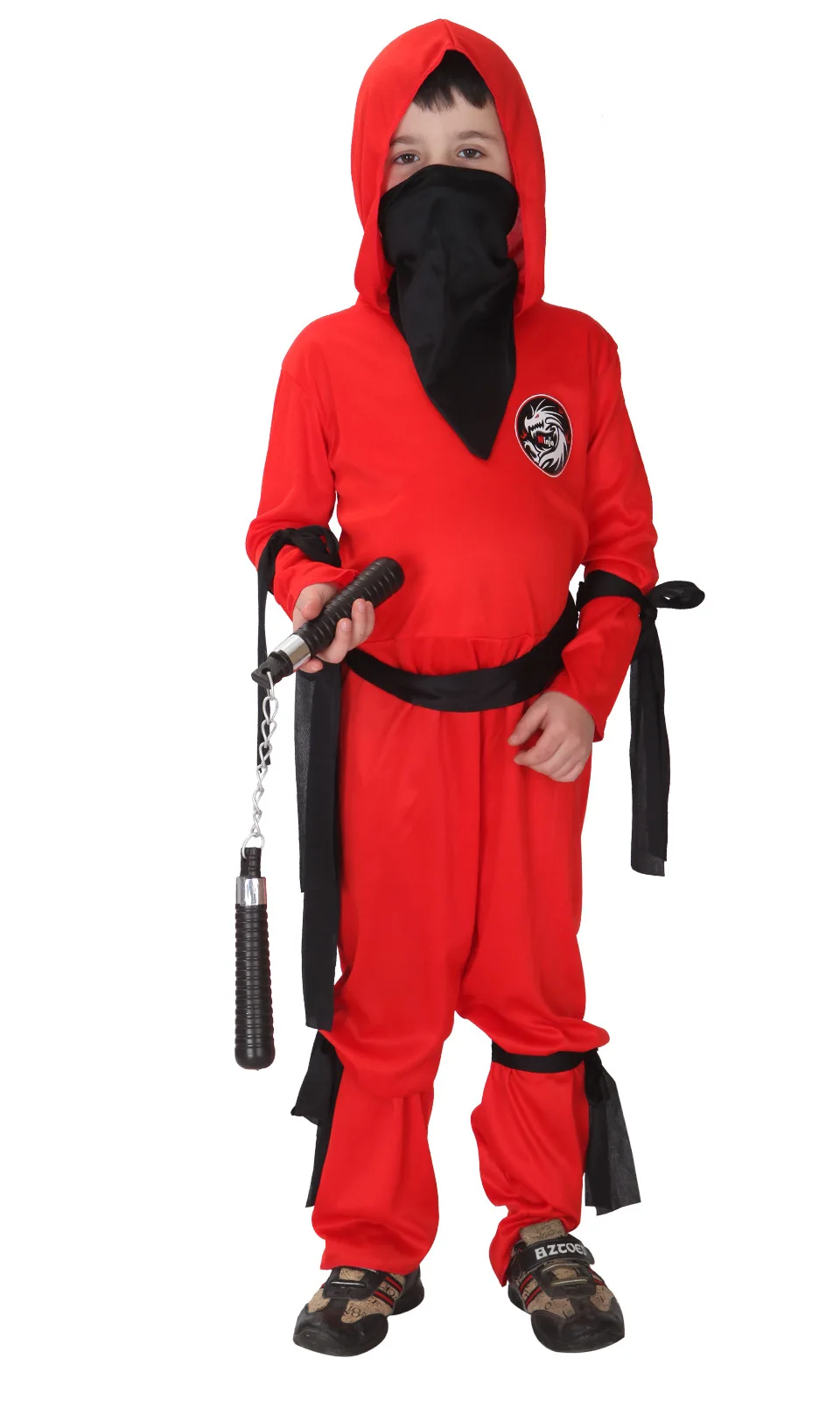 Halloween Kid Impersonations Orange Ninjas Riding Alone For Thousands Of Miles Nunchucks Postmodern Martial Arts Buy Cosplay Clever Ninja School Costumes Orange Ninja Product On Alibaba Com