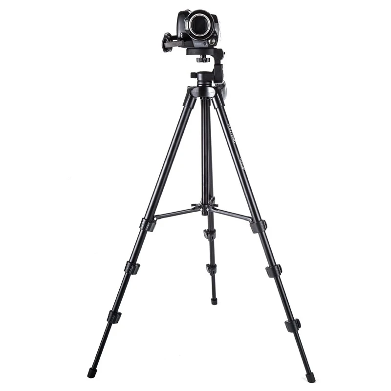 

Amazon Hot Selling YUNTENG VCT-521 Aluminum Alloy Tripod Mount with Three-Dimensional Tripod Head Tripod Para Celular