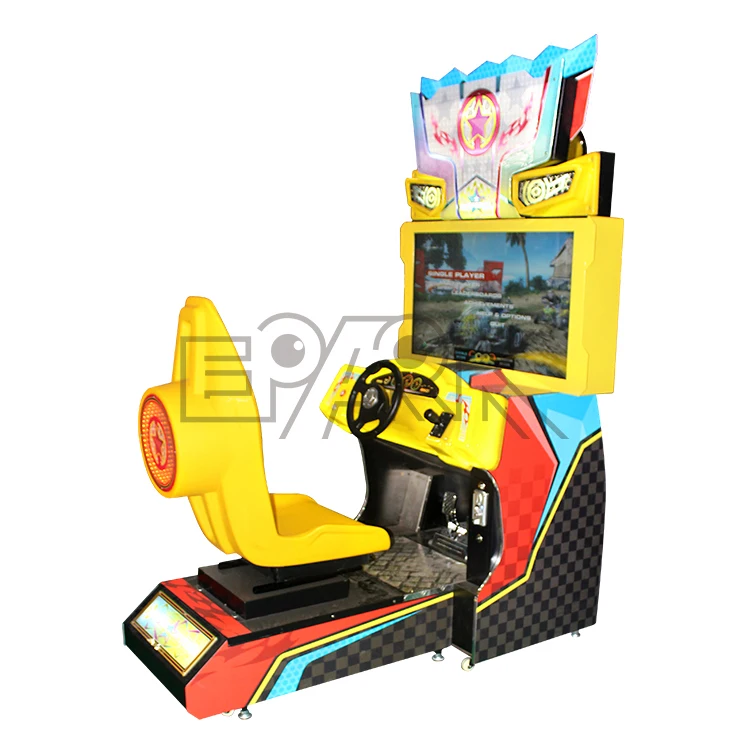 

EPARK Family Fun Center Arcade Go Kart Coin Operated Car Racing Video Game Machine