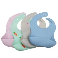 

Fda for Babies Bottle Feeding Soft Safe Silicone Baby Bib