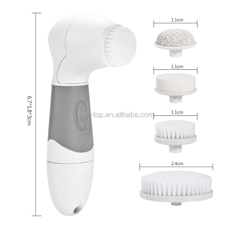 

2019 Trending Products Multi-functional Facial Cleansing Brush Electric Best Facial Cleanser for Skin Deepl Cleansing, Black