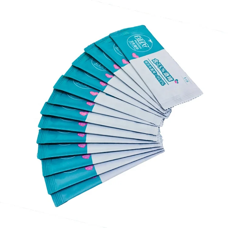 

Donsea Free Sample Wet Tissue Wipes Individual Wet Wipes Custom Print Wet Wipes, White