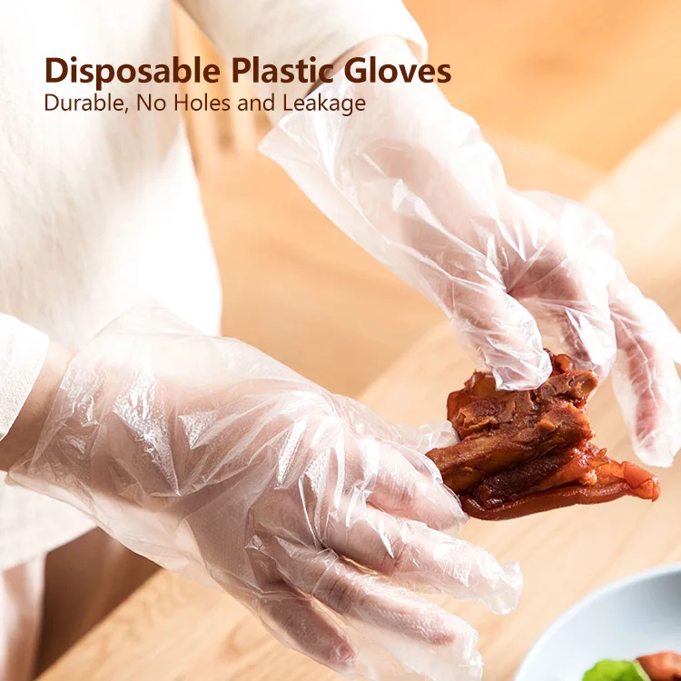 Disposable Plastic mitten -6