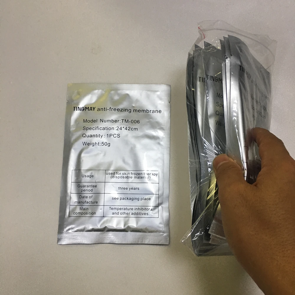 

Cryolipolysis Fatfreezing treatment Antifreeze pads Cryo Membrane protect skin.