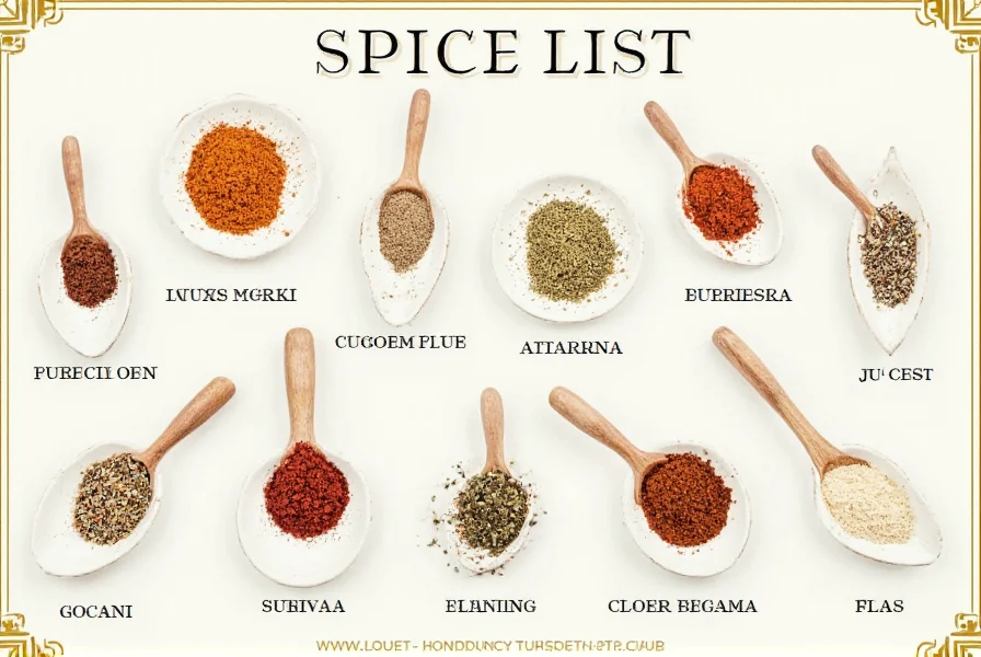 Spice Blends in Mugs