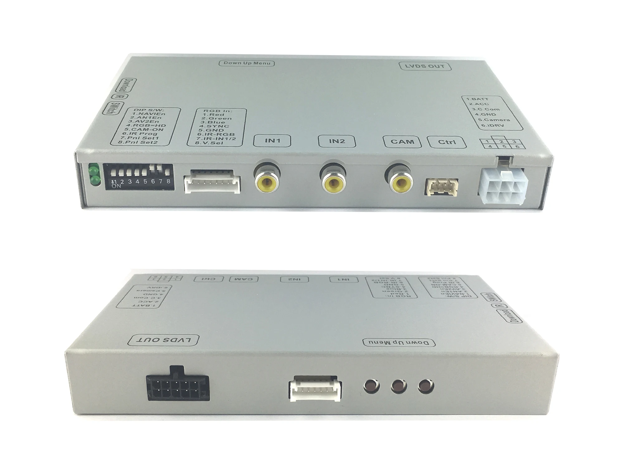 
Video interface for Citroen C3 2009 To add Front camera with AV input 