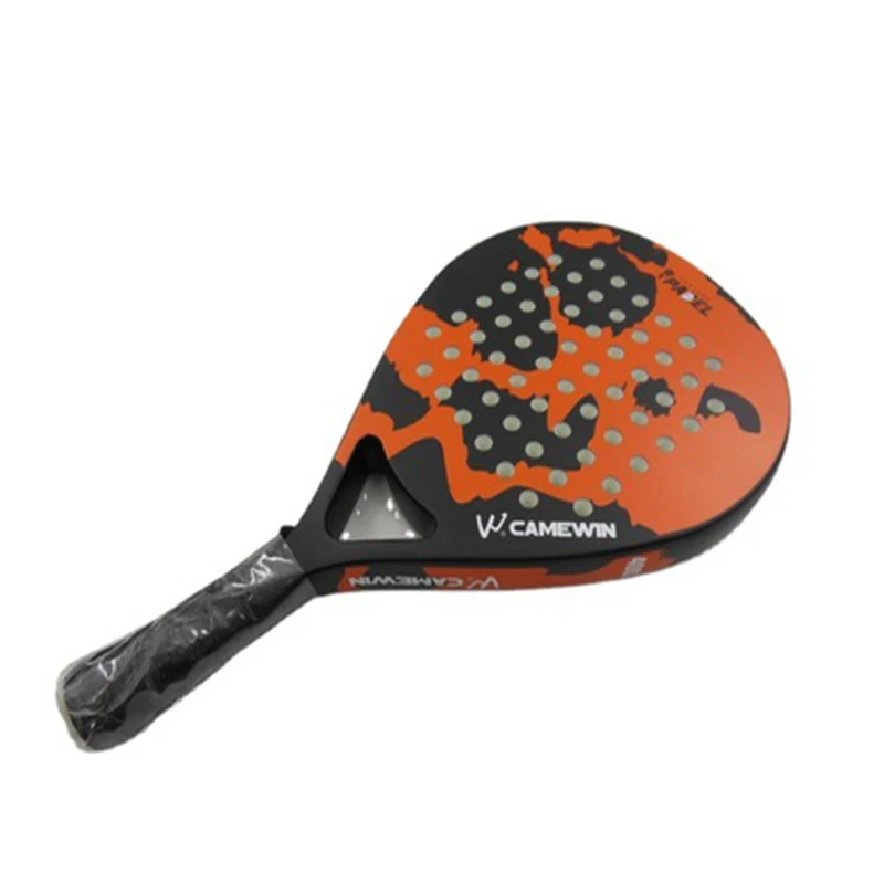 

Diamond 2021 Good Quality Padel Rackets Carbon Fiber Custom Design Paddle Professional Logo Padel beach Tennis Racket Egypt, Gray, green, orange