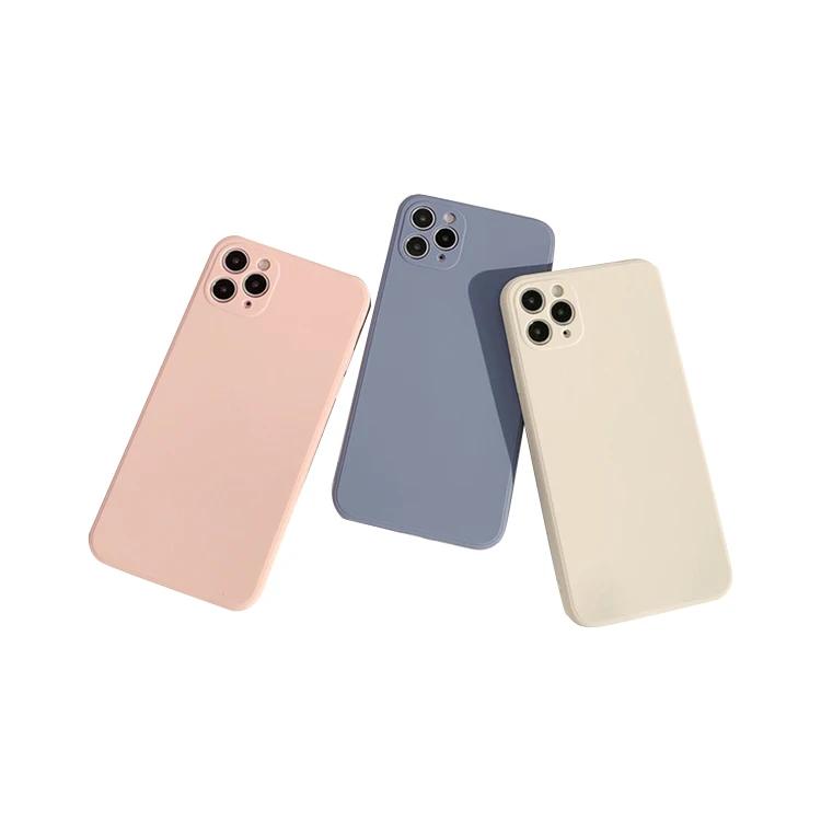 

High Quality Phone Accesories Cell Phone Cases Designer Liquid Soft Silicone Phone Cases For Iphones 12 11 Pro XS Max