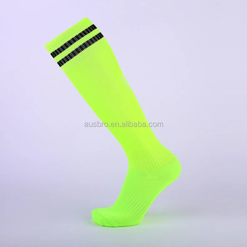 neon green athletic socks