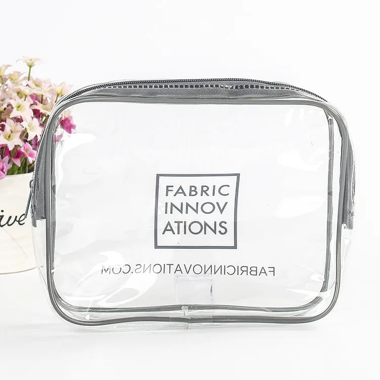 

pvc zipper bag pvc cosmetic bag pvc bag with zipper, Transparent or customized