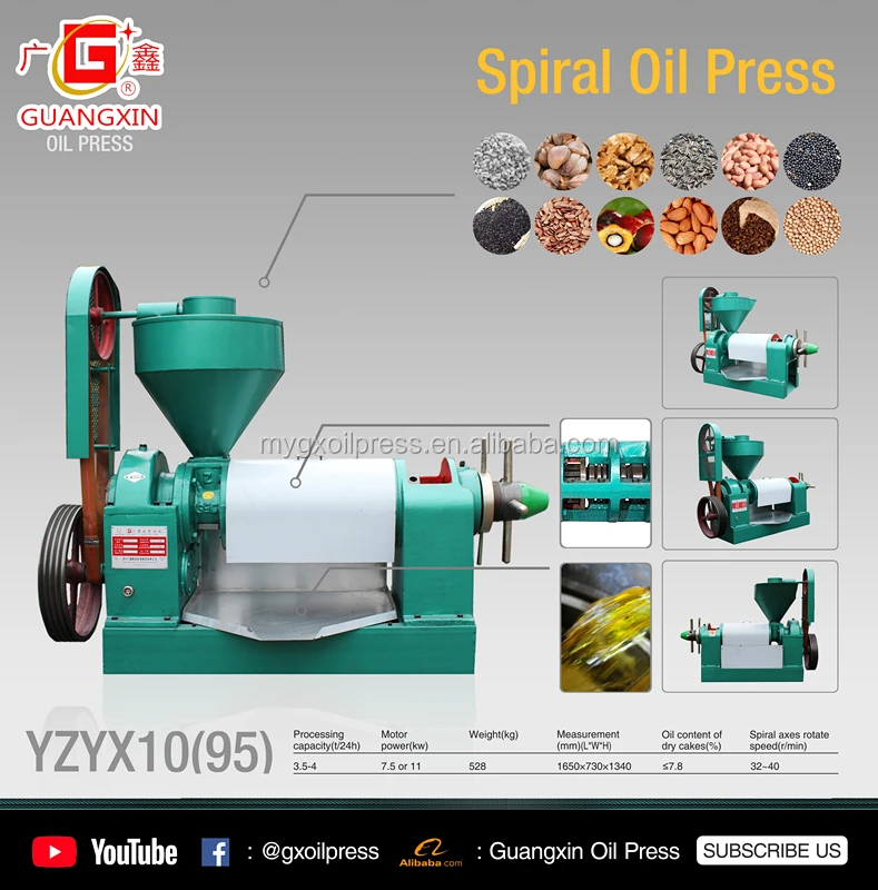 processing machine presse huile crude palm oil press machine