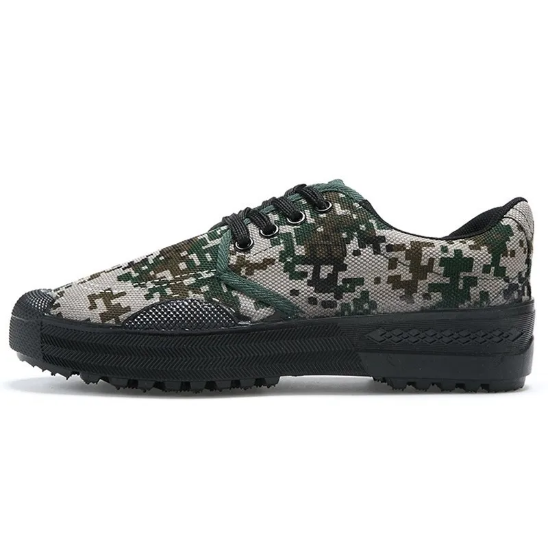 

SP174 famous china shoes camouflage canvas military training shoes with rubber sole, Pictures shown