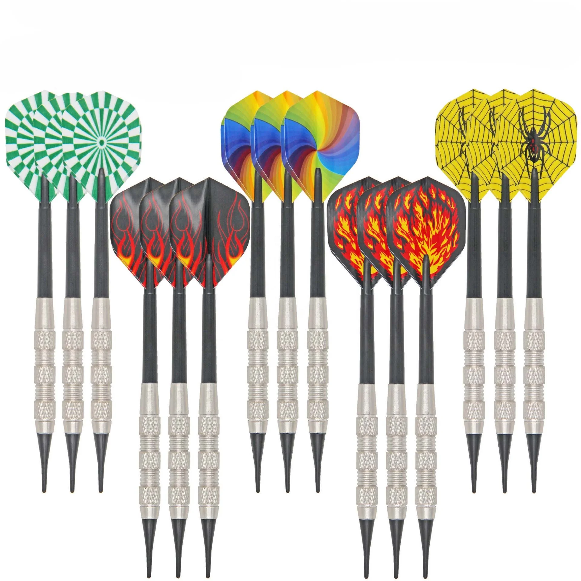 

Custom Printing Mixed Colors Set dartball darts, Optional
