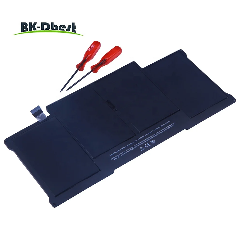 

new original battery replacement battery for mac book air for A1405 A1466 A1369 battery, Black