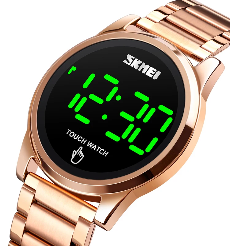 

Skmei 1684 Latest Men LED Digital Wristwatch Chrono Luminous Waterproof Touch Screen Skmei Watch