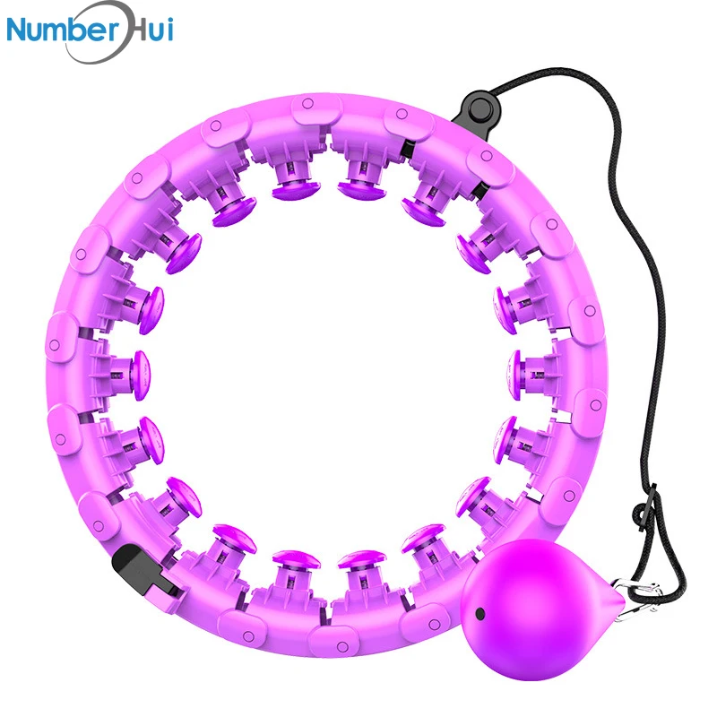 

Waist Trainer Angepasst Hullahub Erwachsene Massagenoppen Abnehmbare Amovibles Abdomen Minceur Cerceau Massager Smart Hu La Hoop, Blue/pink /purple/custom