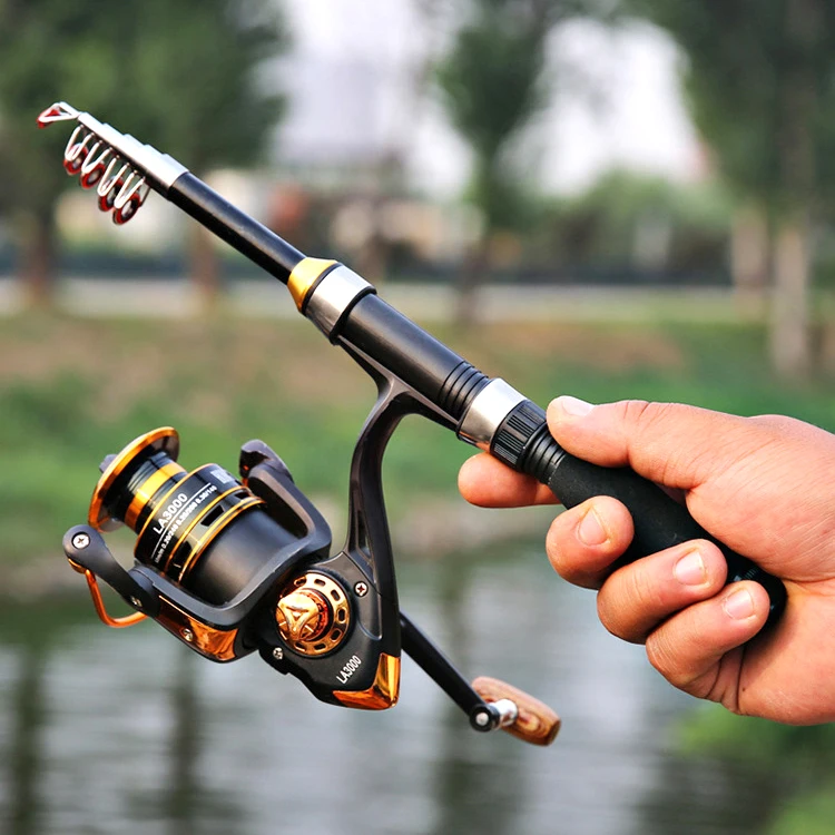 

So-easy Mini Portable Telescopic Fishing Rod Carbon Fish Hand Fishing Pole Tackle Sea Rod Ocean Fishing Rod Carbon