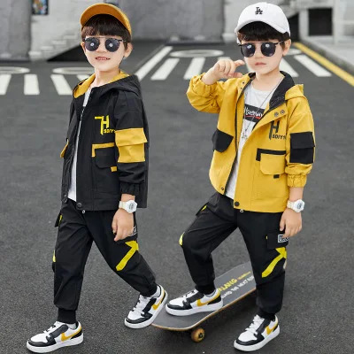 

new cute character patterns baby clothes cotton fashion winter clothing sets for boys