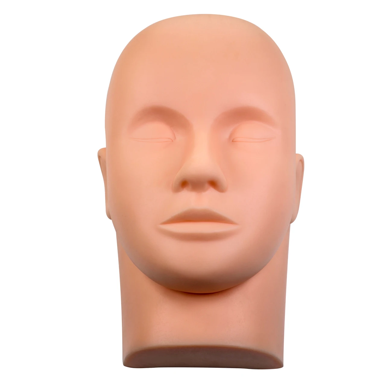 

Training Makeup Tools Wholesale Rubber Practice Eyelash Extension Mannequin Head, Silicone