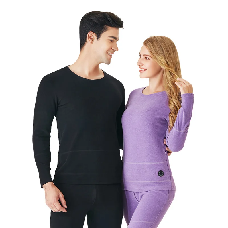 

Thermal heated clothes winter hot selling fast shipping warm underwear suit