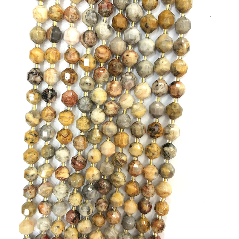 

Double Tip China Gemstone Beads Crazy Agate Beads