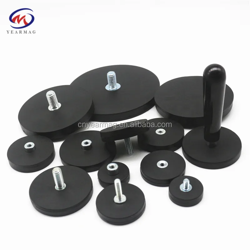 Rubber coated magnet-YM7