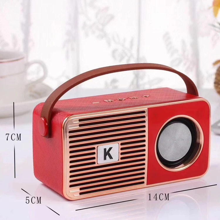 

electronic gadgets 2019 K25 classical mini portable radio wireless speaker, Multi