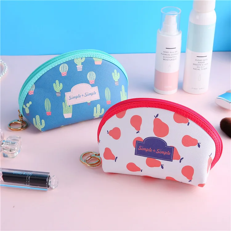

China Wholesale Custom Fashion Multicolor PVC Korean Cosmetic Bag Travel Makeup Bag, Pink/black/white/as your required