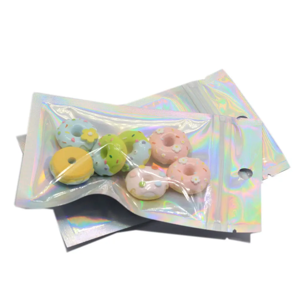 

Mini AB Color Resealable Self-seal Plastic Bag Multi Size for Beads Jewelry Packing