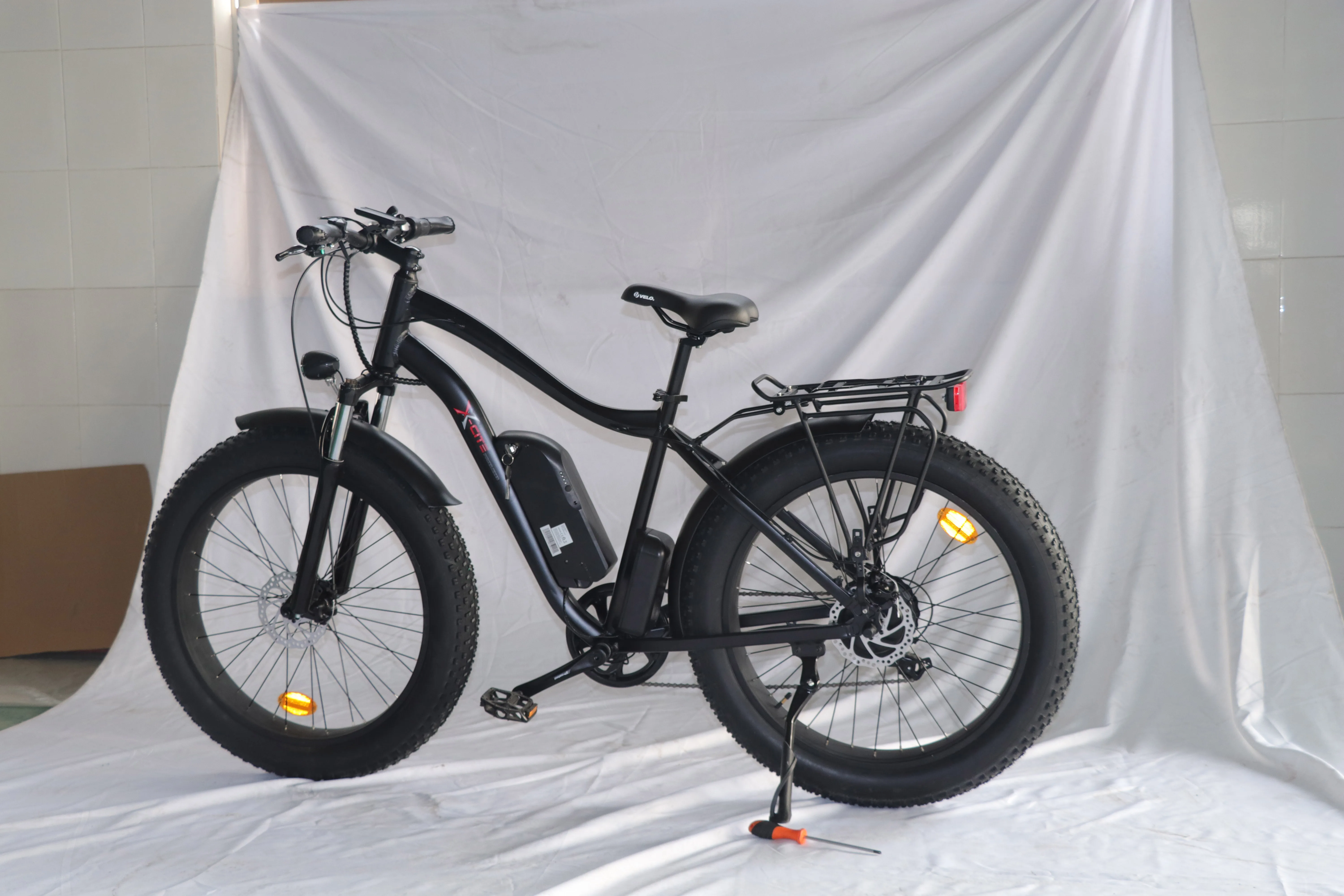 中间驱动电动自行车无刷电机可调座杆