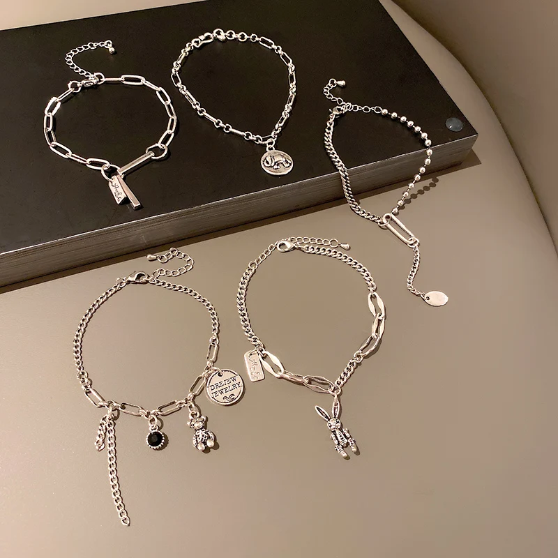

fashion trendy adjustable chain rabbit bracelet