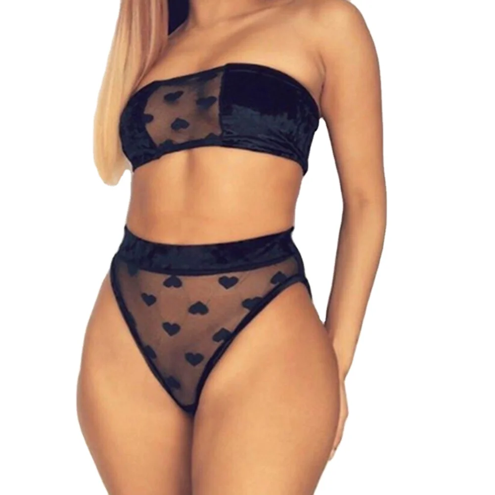 

Wholesale Lingerie Sexy Hot Collarless Transparent Cheap underwear Lace Sexy Lingerie Women Perspective Outfit