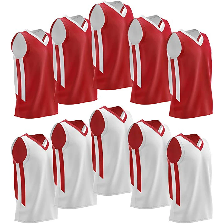 

Sportswear Custom Your Number Your Name Two Side Uniform Custom Reversible Basketball Jerseys Set, Custom color