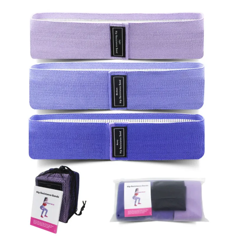 

Cheap Colorful Hip circle belt hip booty squat hip exercise bands core siders set, Customized color