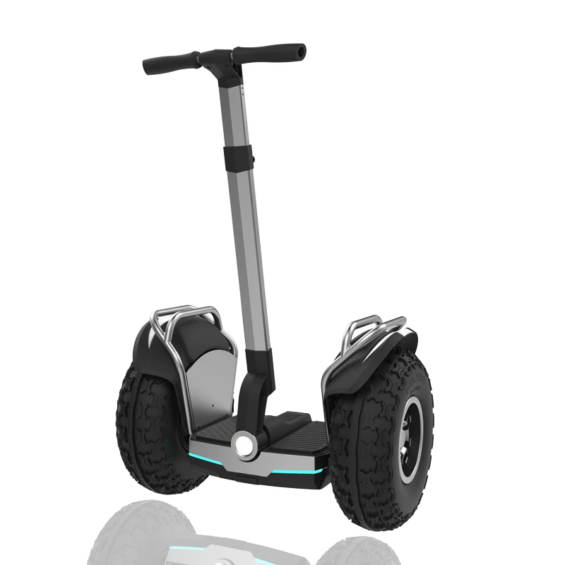 

fashion design patent police use 19 inch fat tire two wheel electric chariot covered electric scooter, White/grey/silver