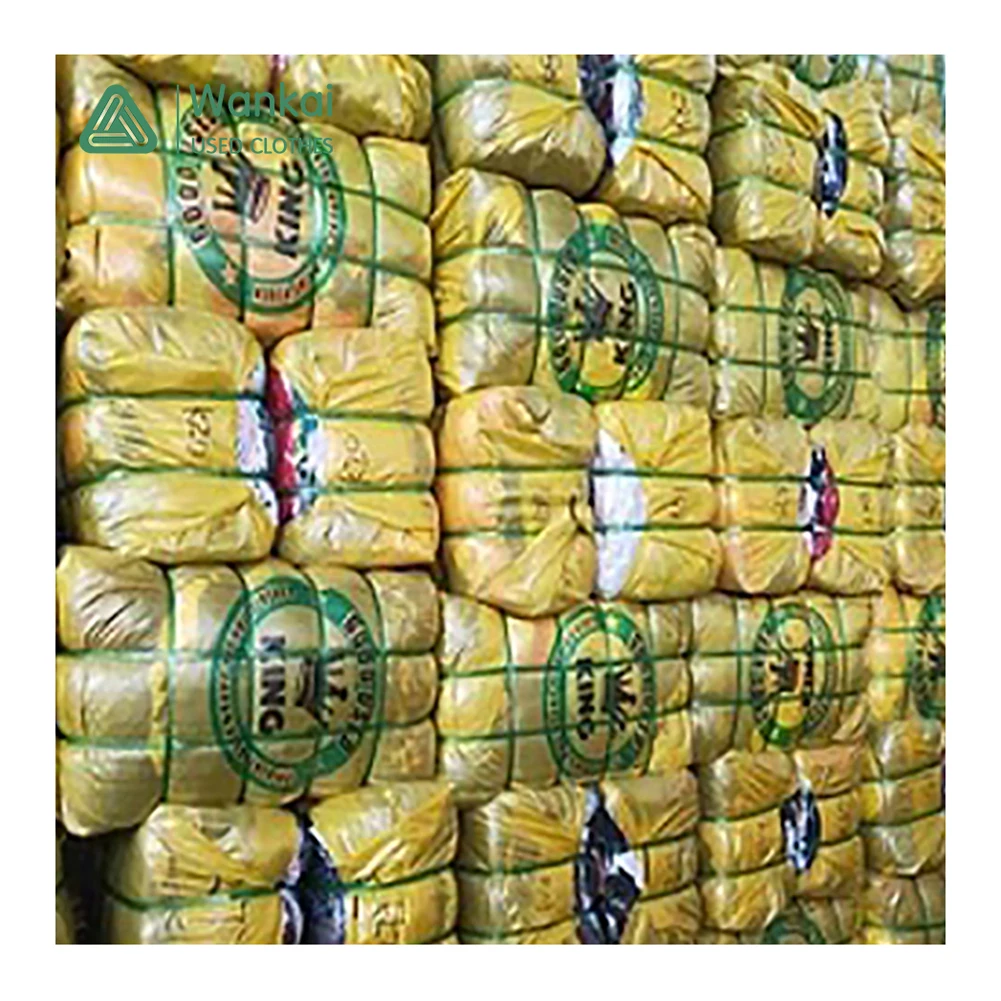 

2020 Hot Sale 100Kg Per Bale Colourful Second Hand Clothing, Fashion Uk Used Clothes Bales To Ship To Tunisa, Mixed color