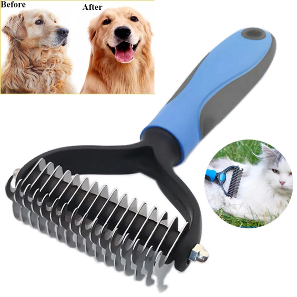 

Pet Hair Remover Furmins Comb For Cat Dog Grooming Care Animal Hair Brush Cat And Dog Hairbrush Long Hair Curly Deshed Trimmer