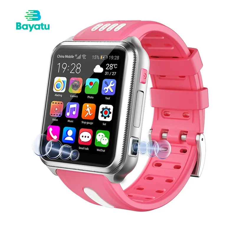 

4G LTE Waterproof Kids GPS Running H1 Smart Watch For Children Watch Wrist IP67 Android or IOS