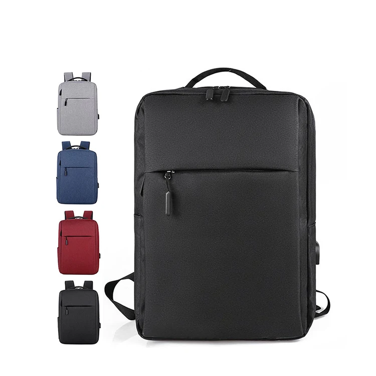 

Large Capacity Backpack USB Oxford Cloth Working Man Computer Bag Travel Laptop Backpack, Customized color