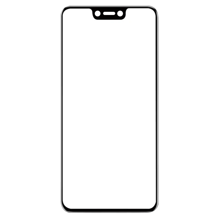 

wholesale 9H Full screen cover Black border high-definition Toughened glass Protective film for asus zenfone 5z screen protector