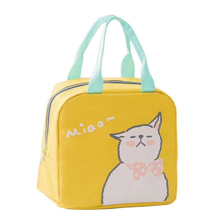 

Wholesale Portable Picnic Insulated Oxford Foil Tote Bag Men Women Kids School Thermal Lunch Cooler Bag